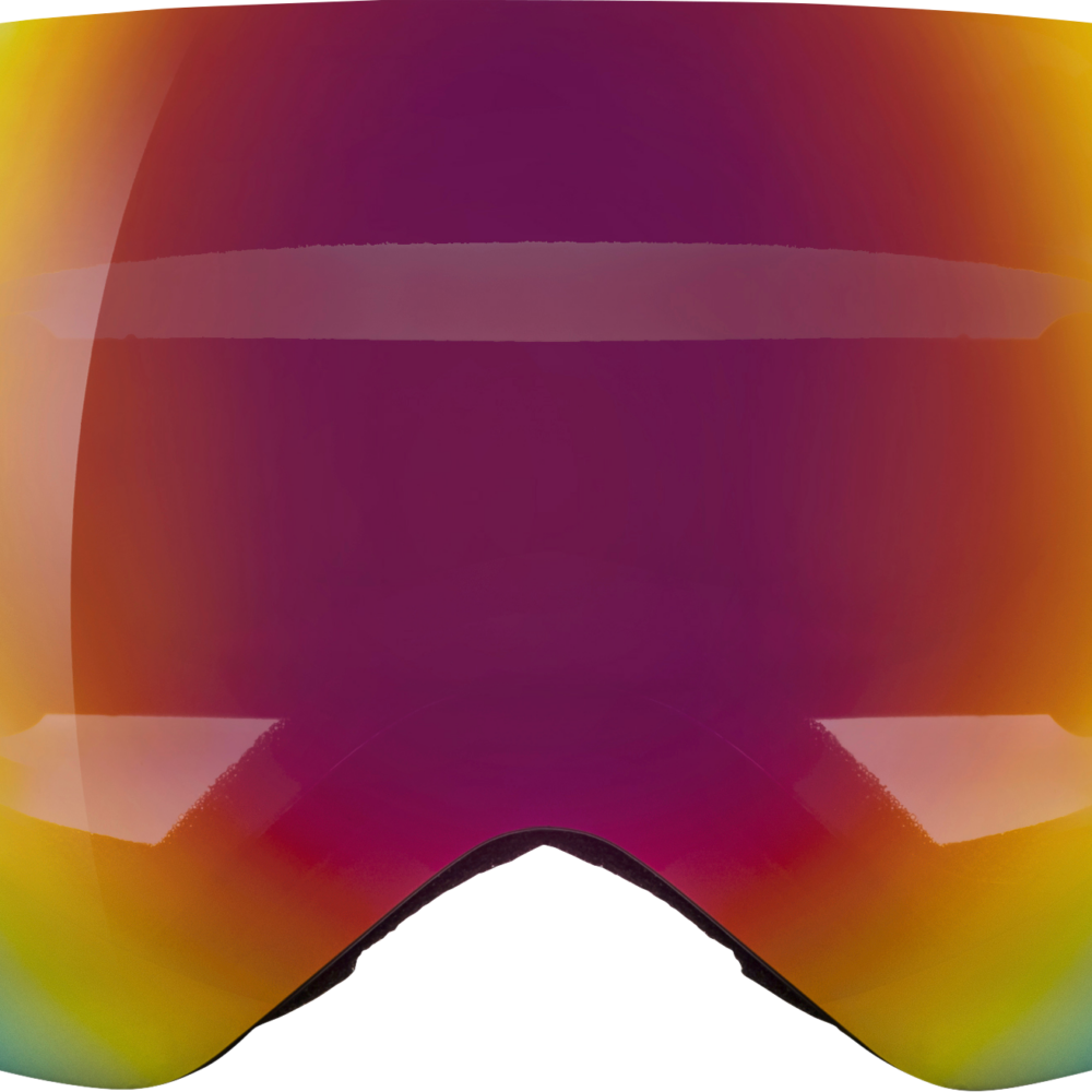 نظارات التزلج SUNDANCE للبالغين مع عدسة ملونة ذات مرايا ، 1 قطعة