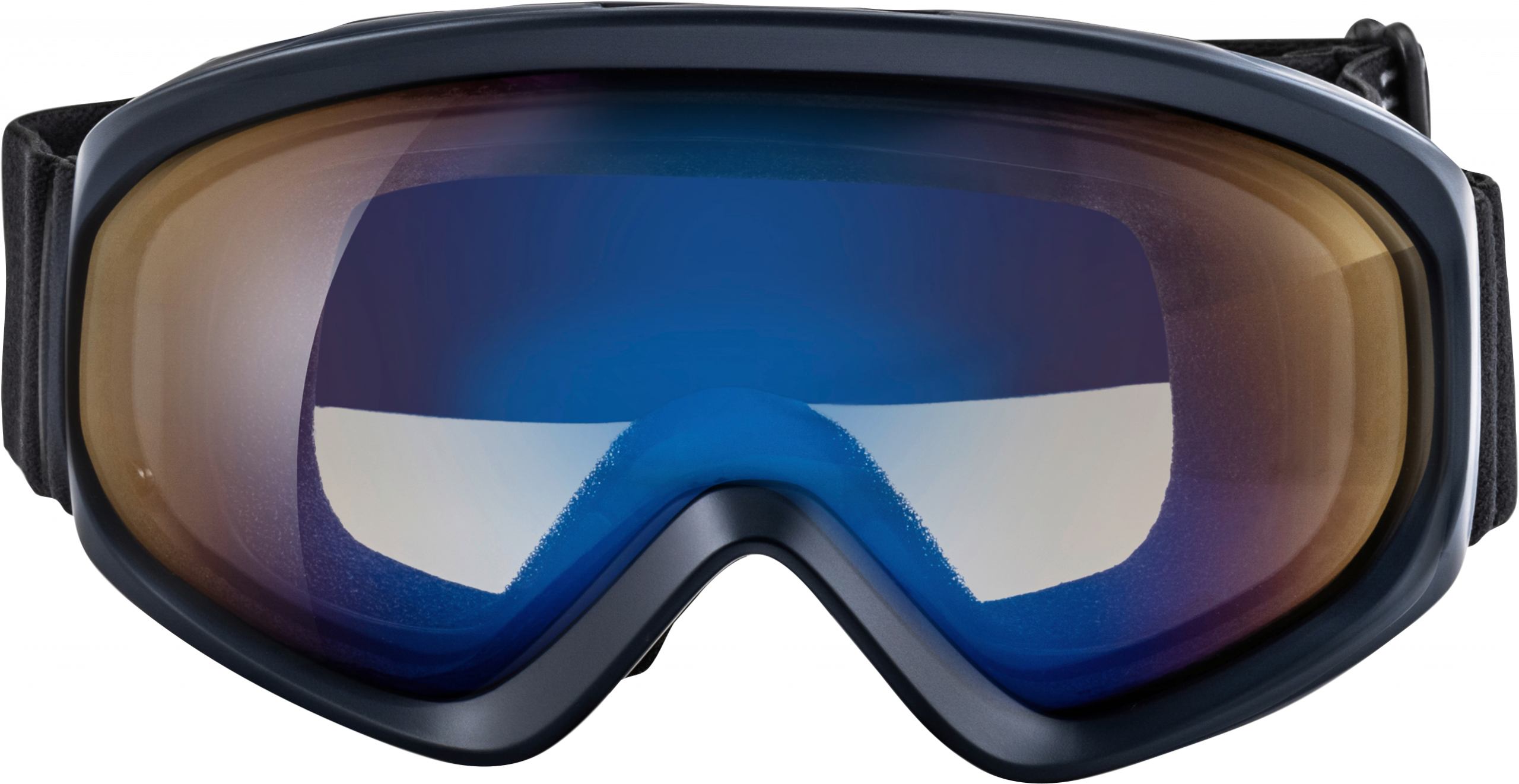 نظارات التزلج SUNDANCE للبالغين أسود-أزرق، 1 قطعة