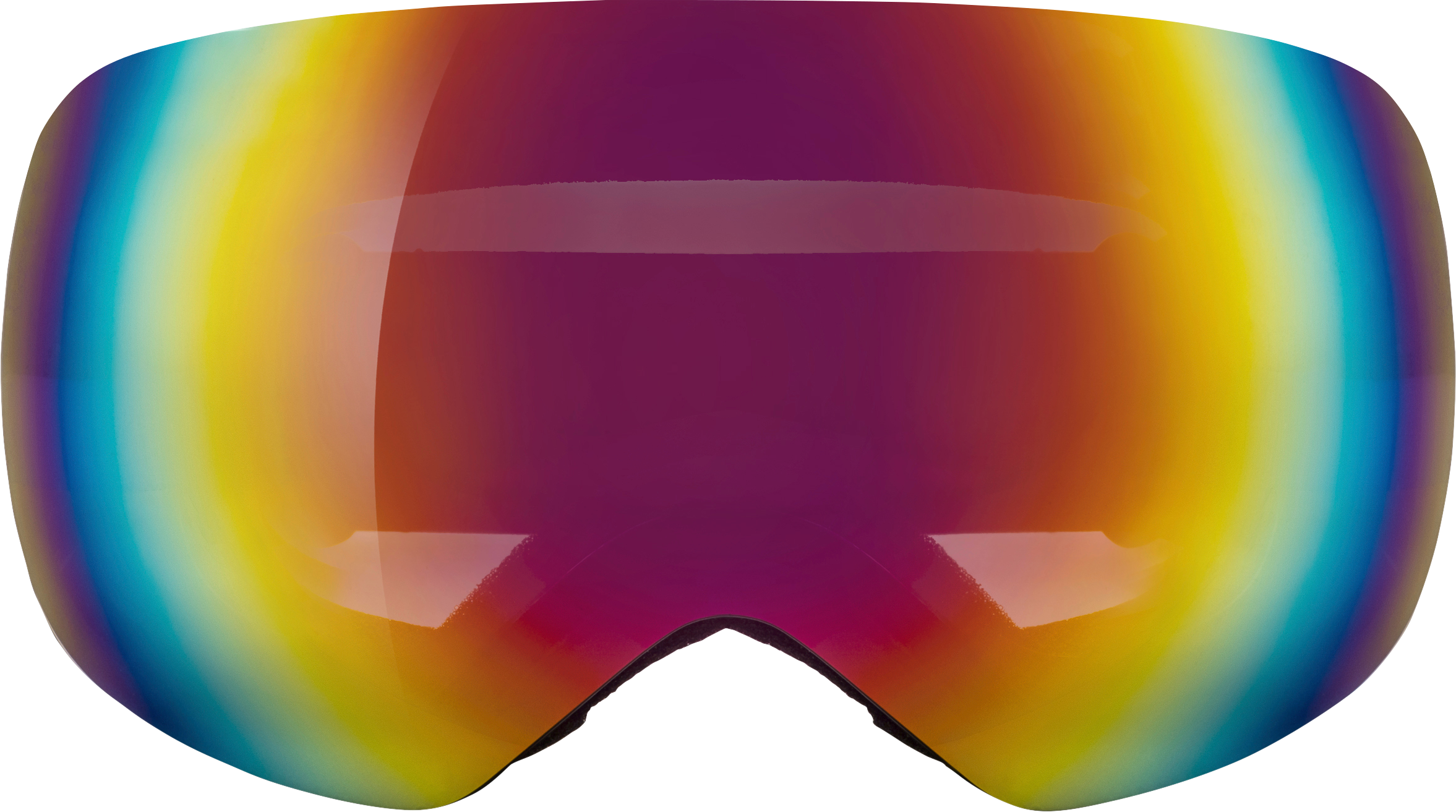 نظارات التزلج SUNDANCE للبالغين مع عدسة ملونة ذات مرايا ، 1 قطعة