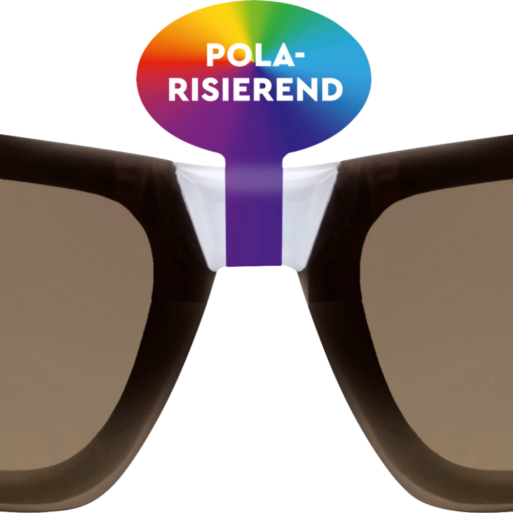 ساندنس نظارة شمسية رياضية بيضاء مع عدسات مستقطبة، 1 قطعة