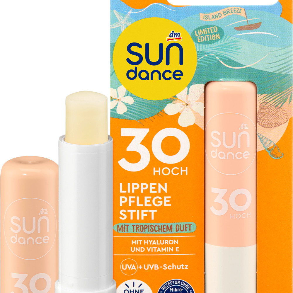 سندانس مرطب شفاه بعطر استوائي، نسيم الجزيرة، عامل حماية من الشمس 30، 4.8 جم