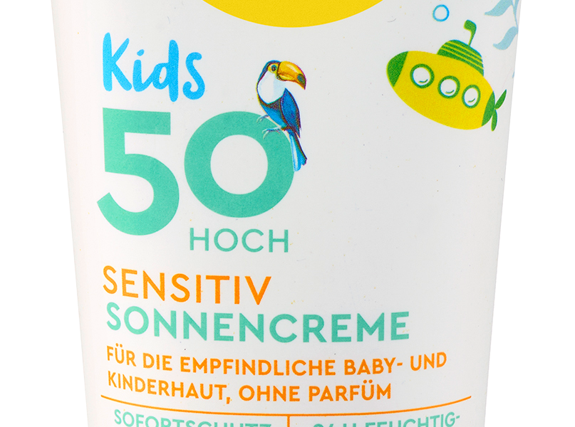 سوندانس واقي الشمس للأطفال للحساسية SPF 50، 100 مل
