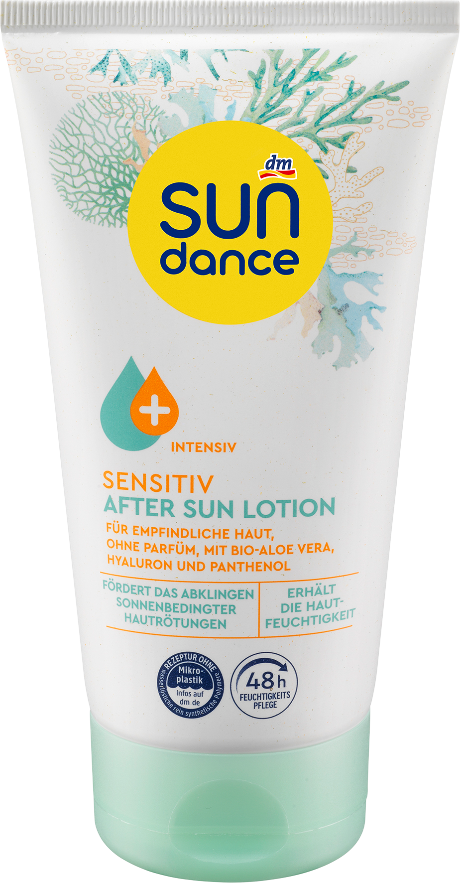 غسول ما بعد التعرض للشمس للحساسية، 150 مل