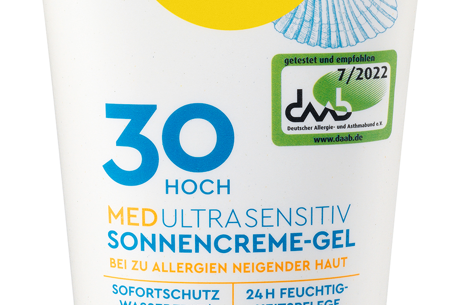 SUNDANCE جل كريم الشمس ، MED شديد الحساسية ، SPF 30 ، 150 مل