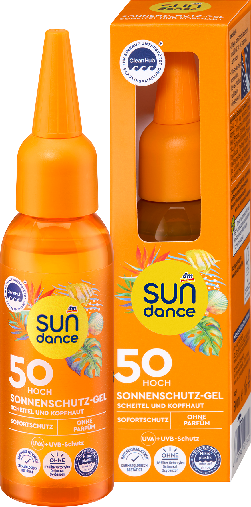 سوندانس جل واقي من الشمس لفروة الرأس والتاج، SPF 50، 50 مل