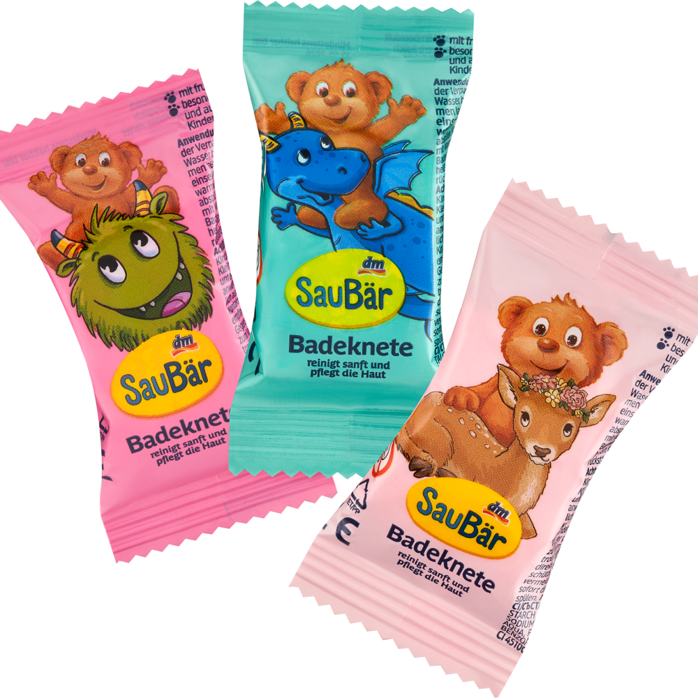SauBär مضافات حمام للأطفال، 20 جم