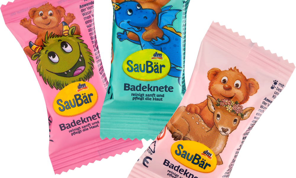 SauBär مضافات حمام للأطفال، 20 جم