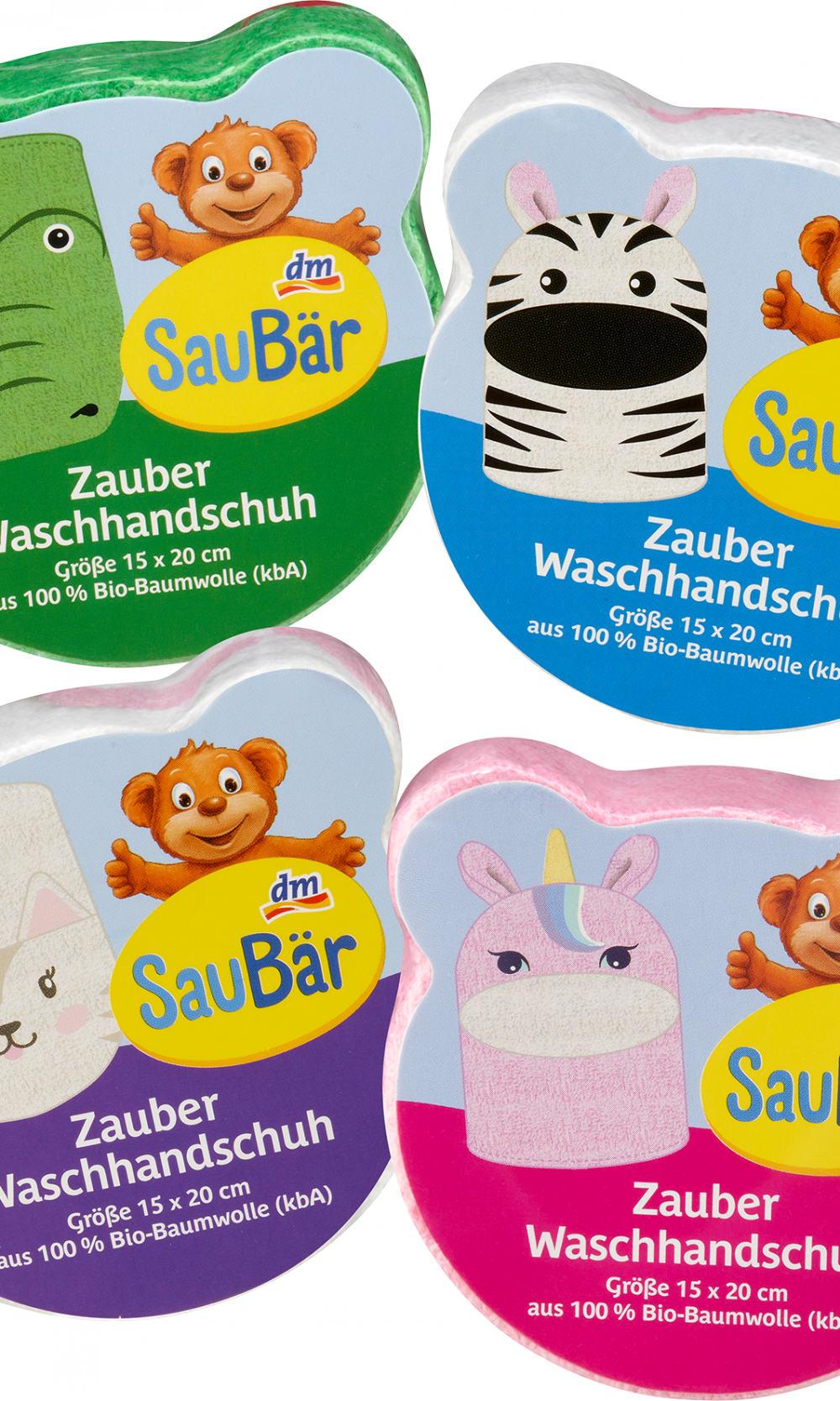 قفاز غسيل سحري من ساوبر، 1 قطعة