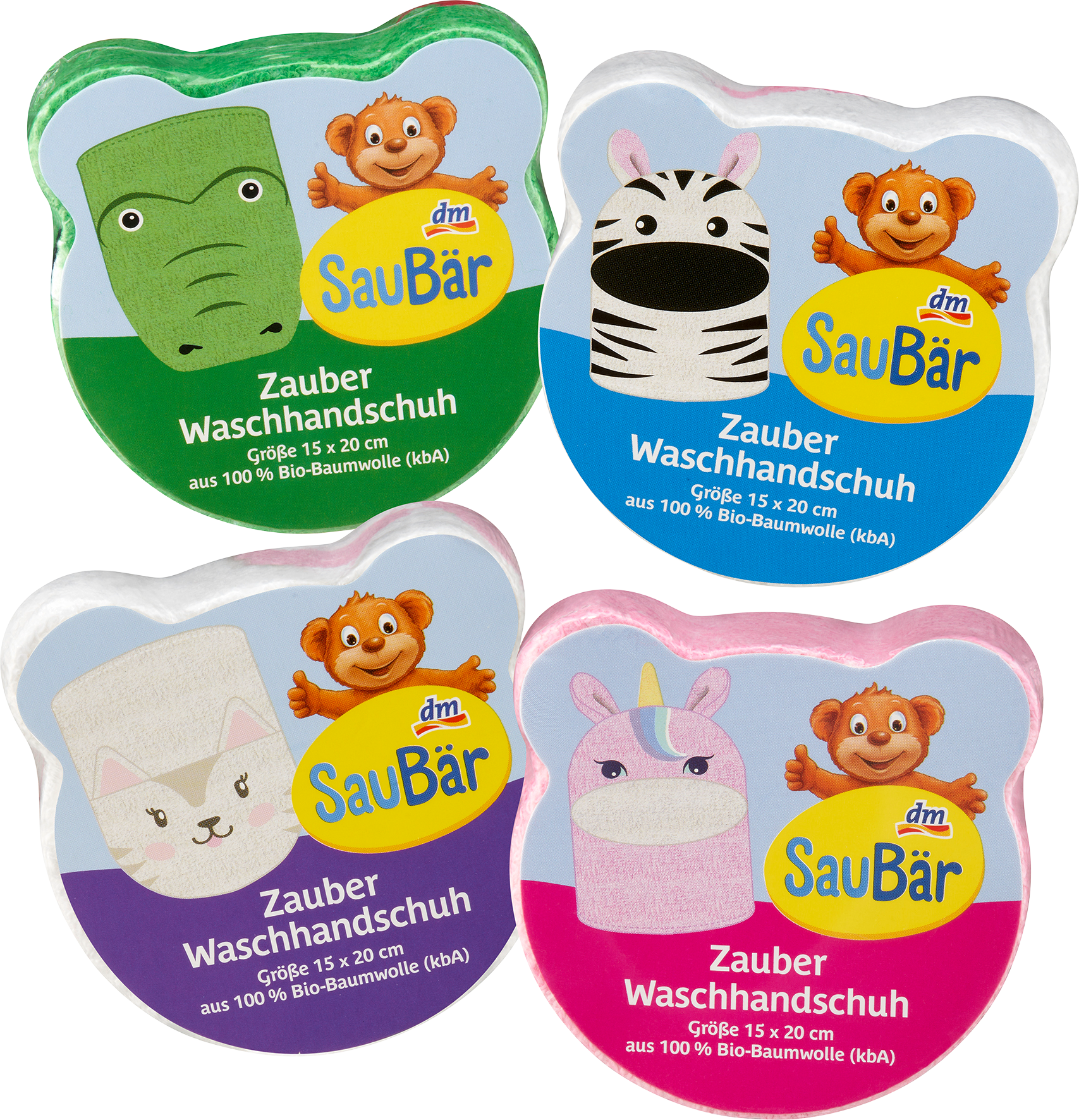 قفاز غسيل سحري من ساوبر، 1 قطعة