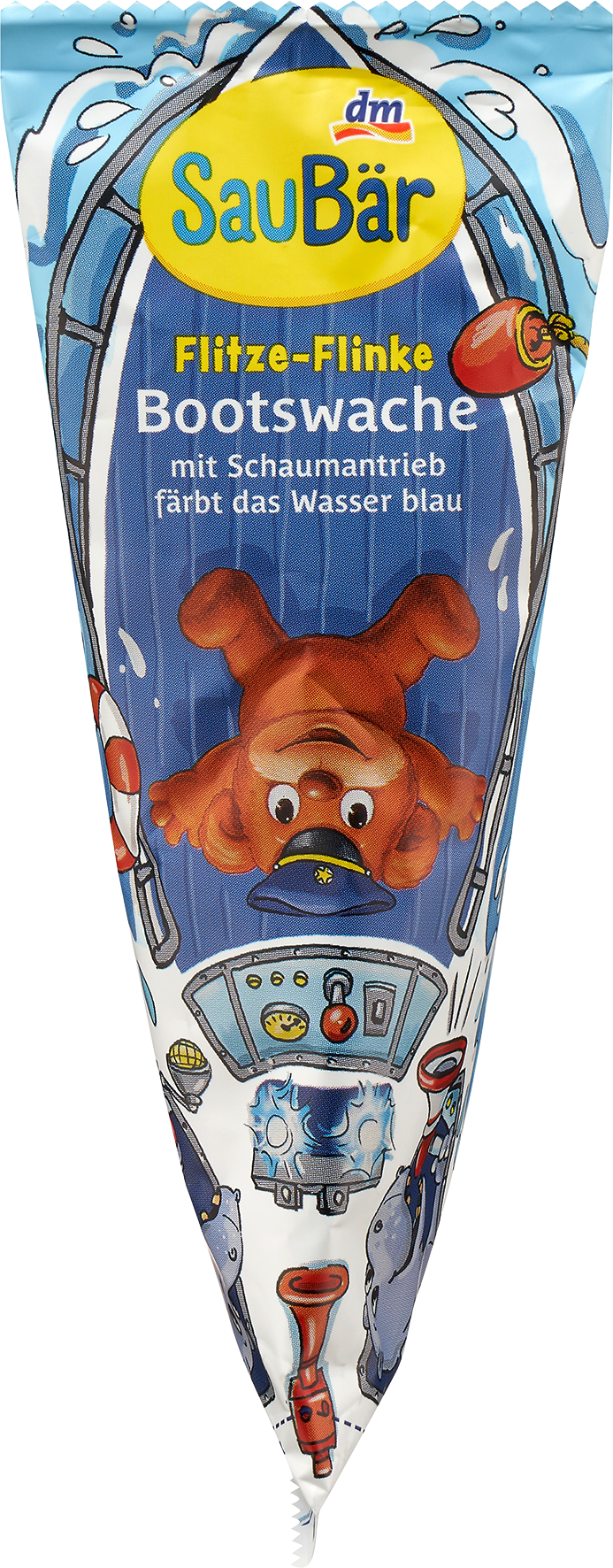 ساوبار - ساعة القارب المضافة للأطفال Flitze-Nimble أزرق، 70 غرام