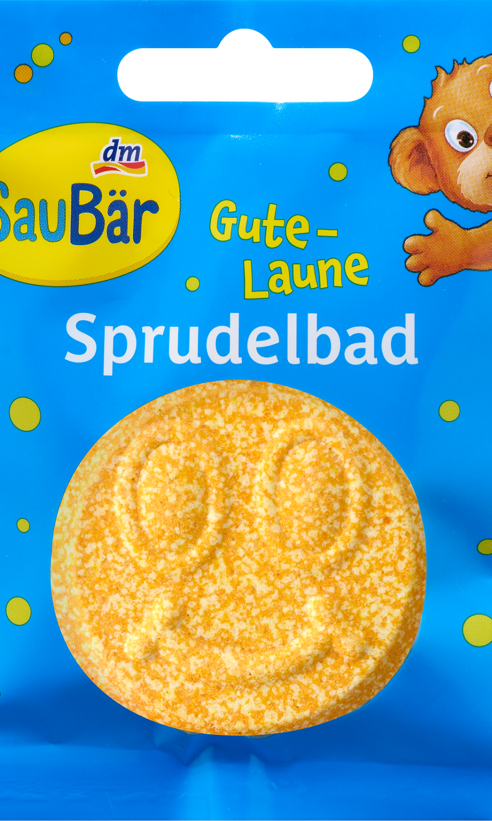 SauBär حمام فقاعات مضاف للأطفال مزاج جيد، 30 جرام