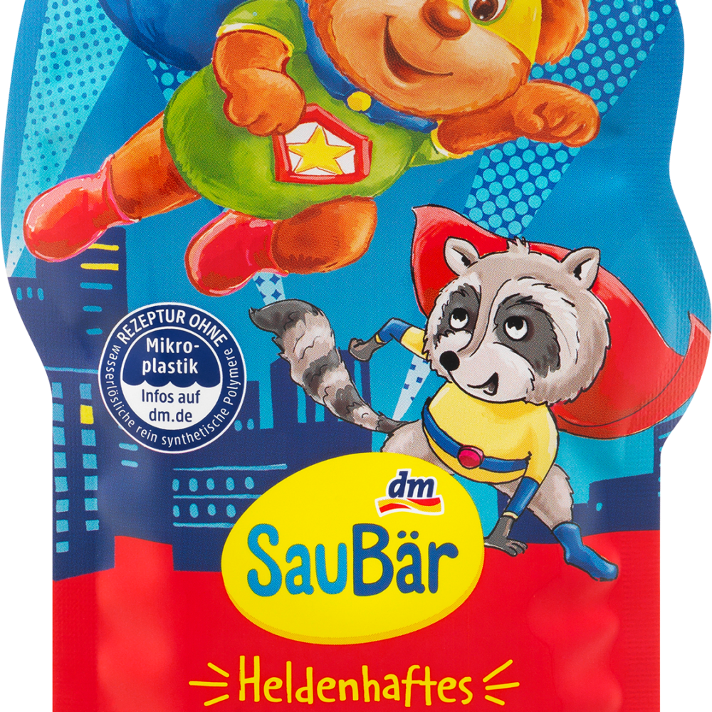 SauBär Bubble Bath Heroic، 40 مل