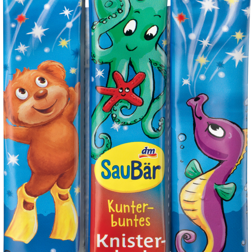 SauBär حمام إضافي للأطفال، 3 × 5 جم، 15 جم