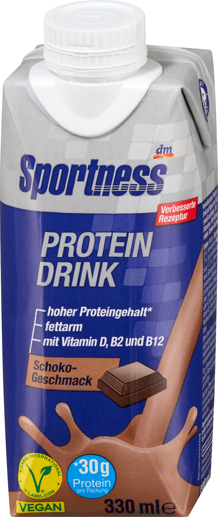 سبورتنسمشروب بروتين، نكهة الشوكولاتة، جاهز للشرب، 330 مل