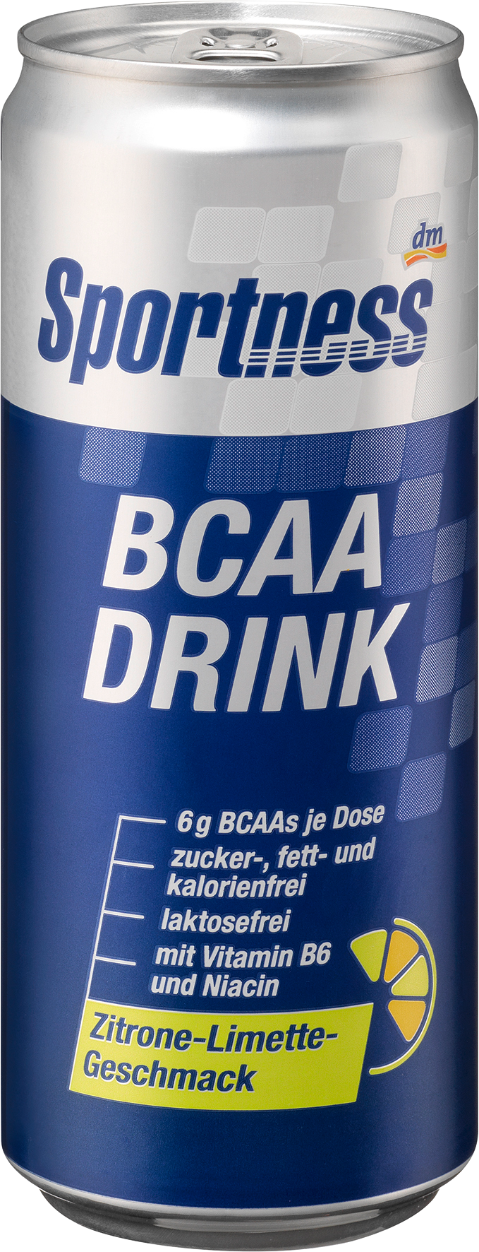 مشروب سبورتنسBCAA، بنكهة الليمون والليمون، 330 مل يمكن التخلص منه