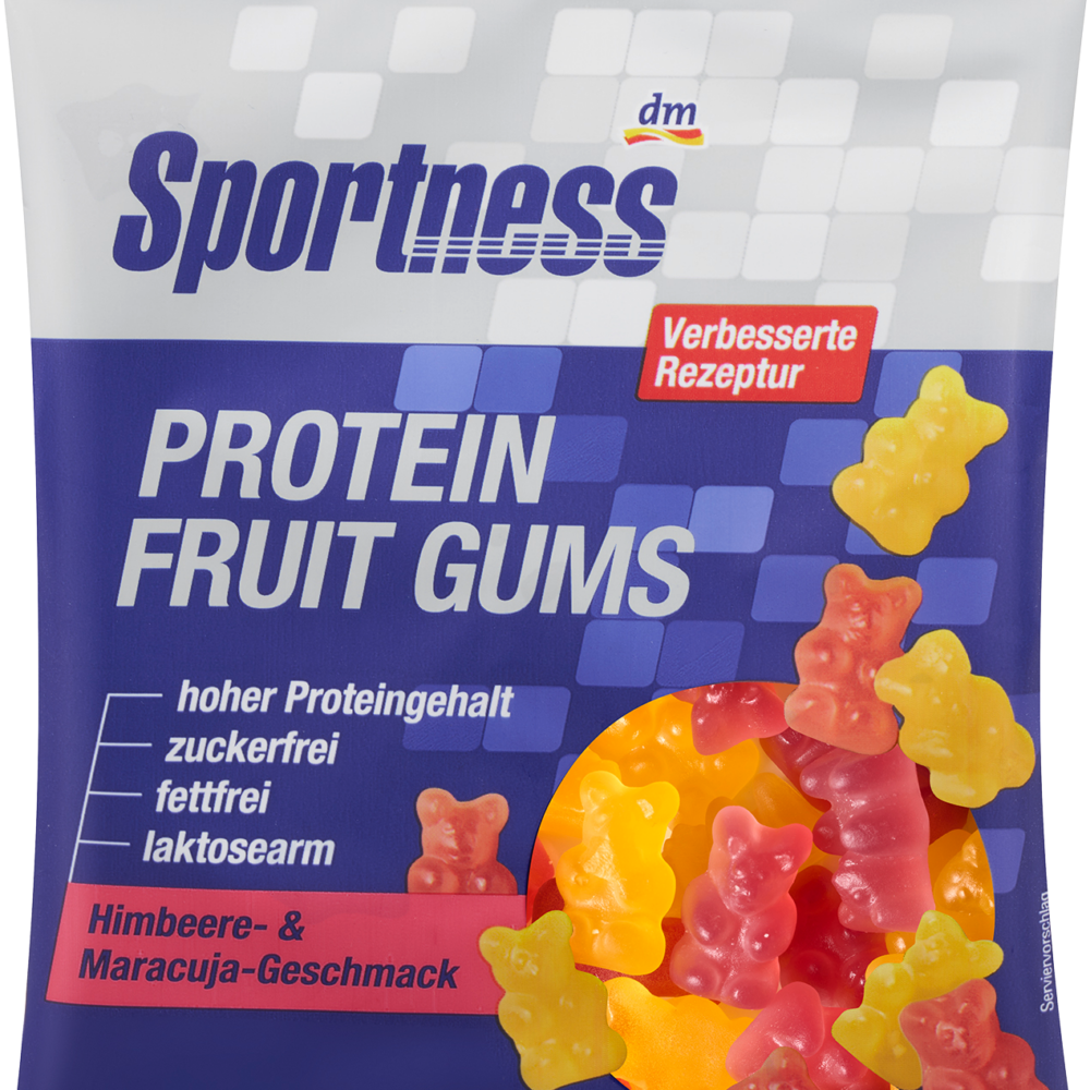 سبورتنيس بروتين علكة الفاكهة، 90 جم