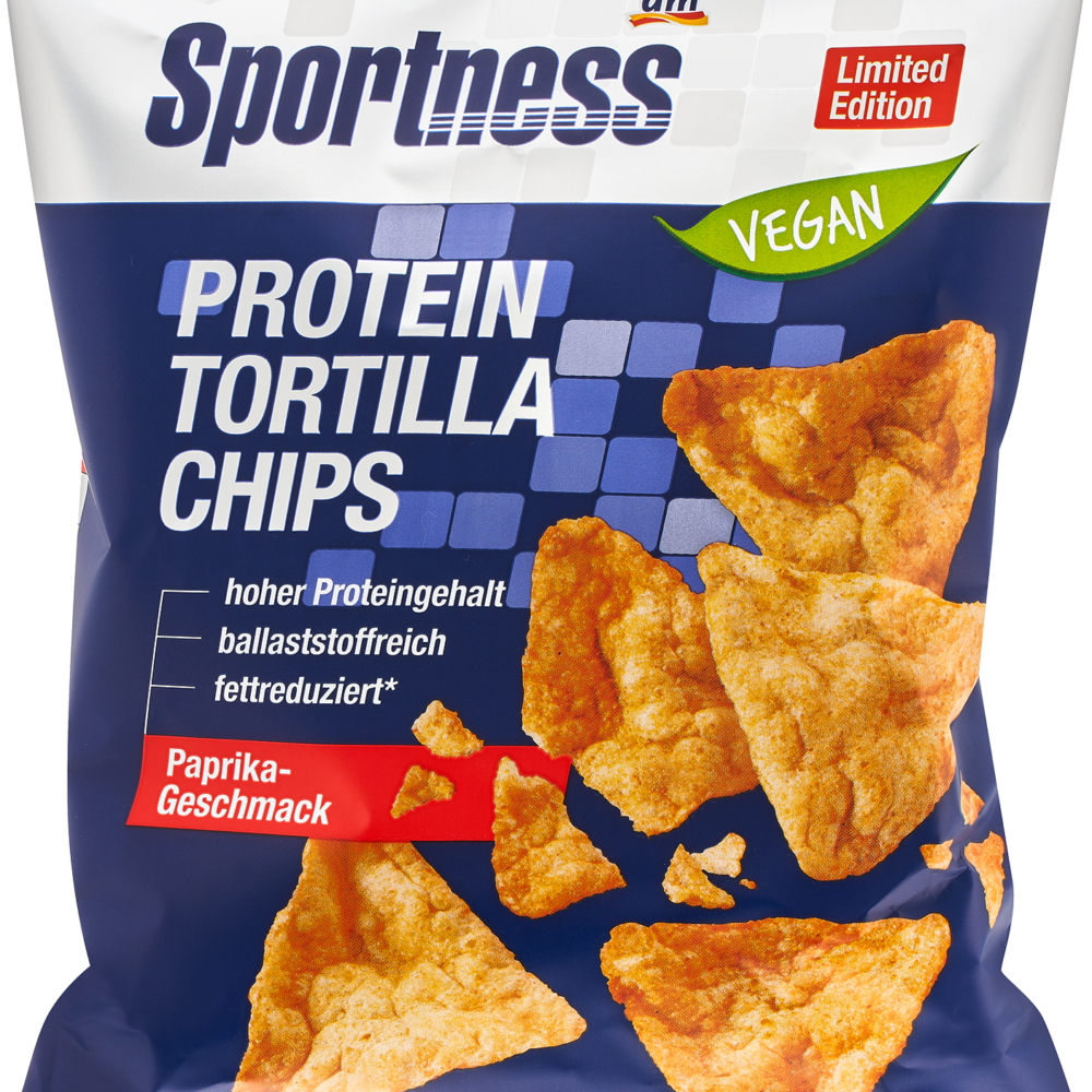 سبورتنيس رقائق التورتيلا بالبروتين، نكهة الفلفل الحلو، 50 جم