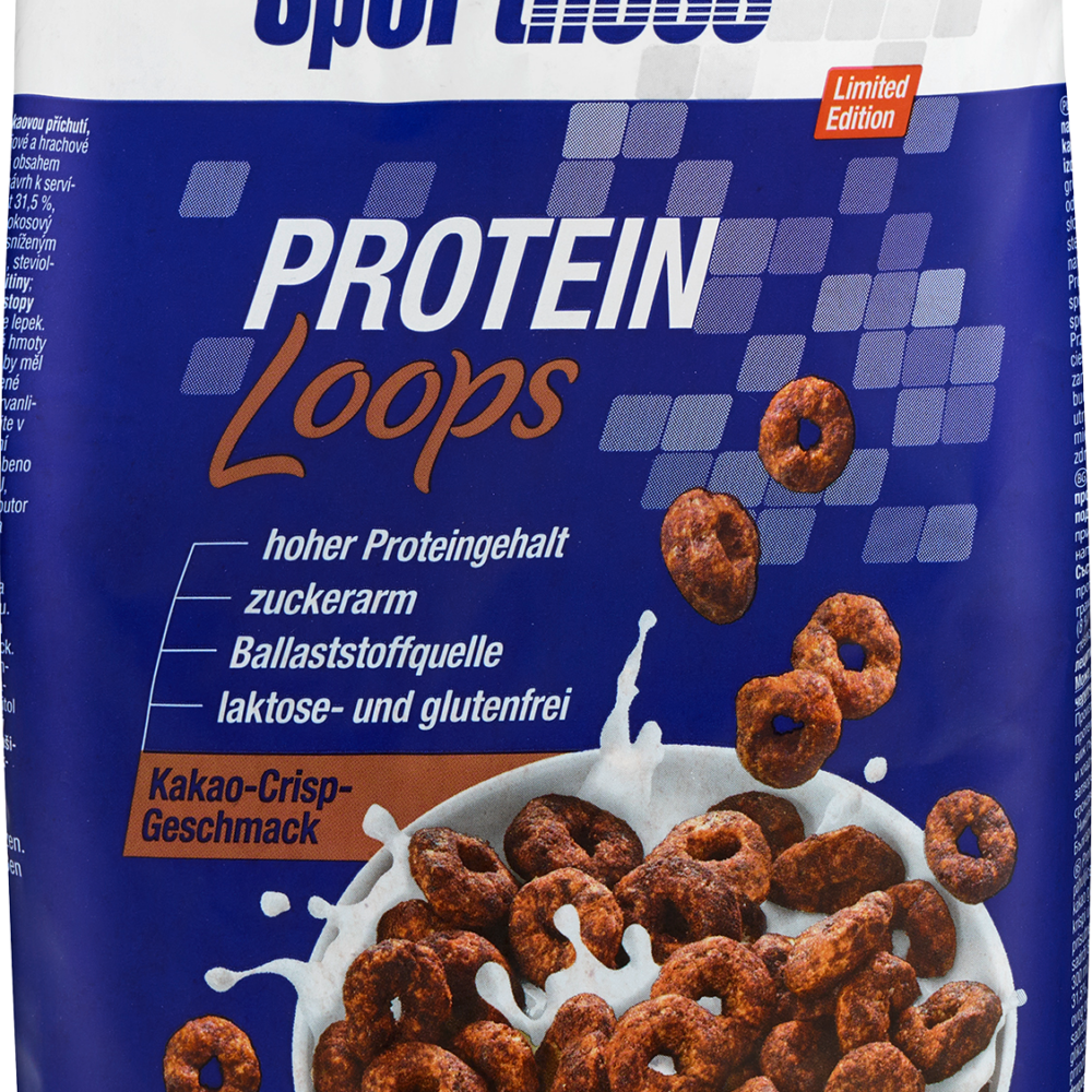 Sportness Protein Loops, نكهة الكاكاو المقرمشة، 250 غرام