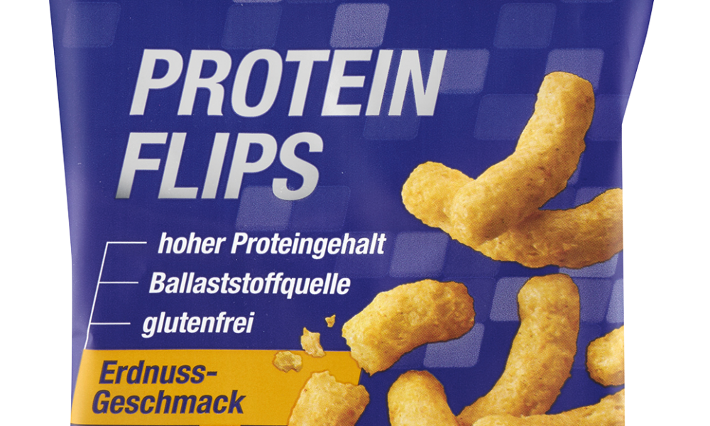 Sportness Protein Flips، نكهة الفول السوداني، 50 جم
