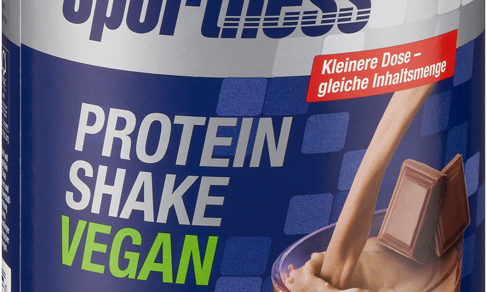 Sportness Protein Powder, بروتين شيك بنكهة الشوكولاتة النباتية، 300 جرام