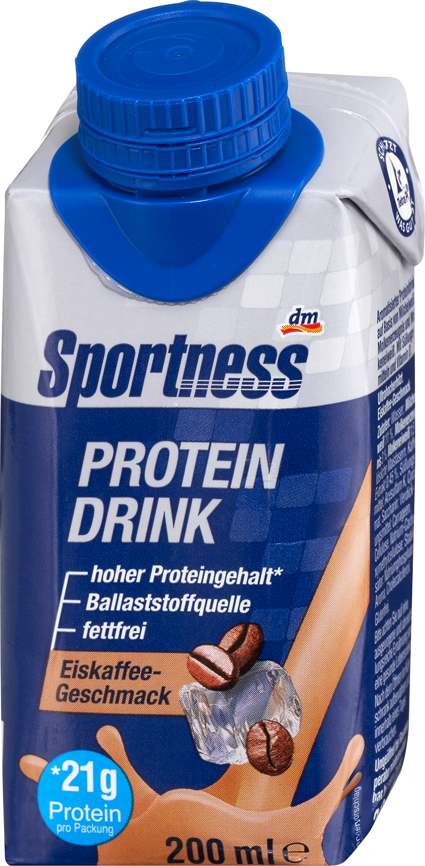 سبورتنيس مشروب بروتين بنكهة القهوة المثلجة، جاهز للشرب، 200 مل