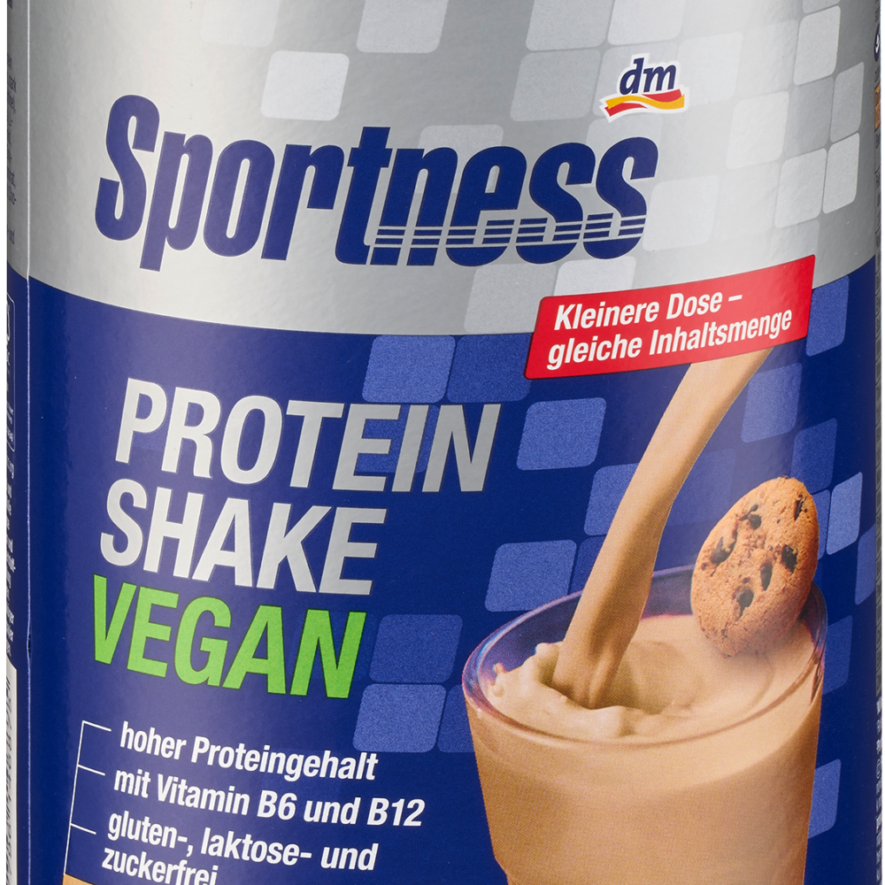 Sportness Protein Powder, بروتين شيك كوكيز نباتي ونكهة كريمة، 300 جرام