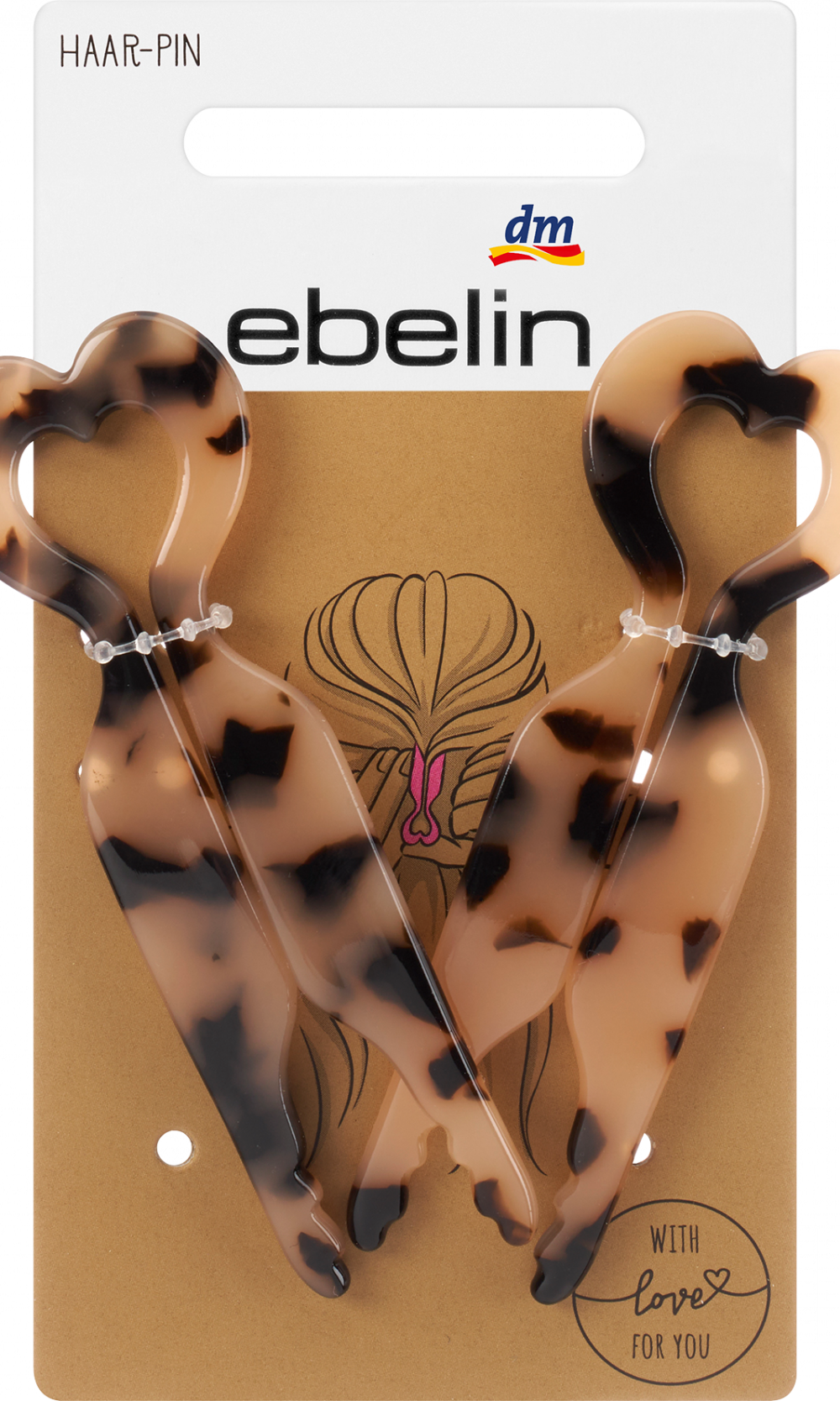 دبابيس شعر إيبلين ، 2 قطعة