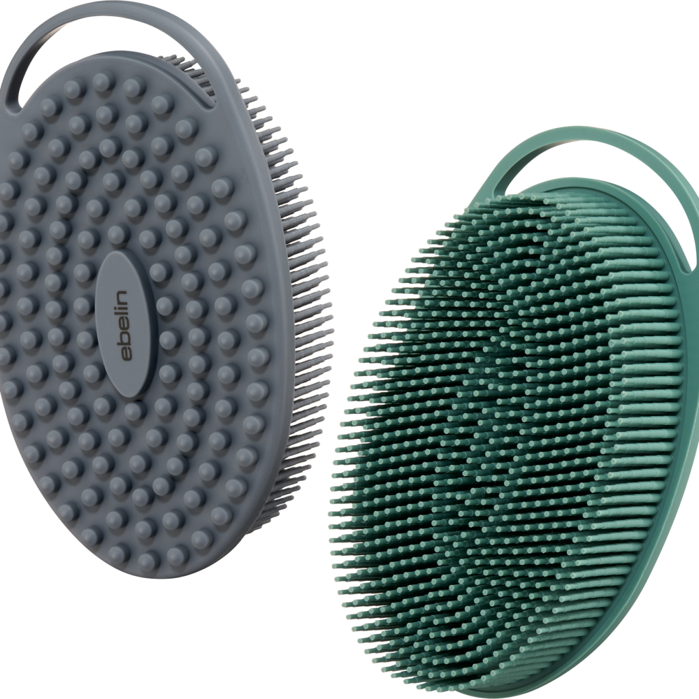 إيبلين فرشاة جسم سيليكون ، 1 قطعة