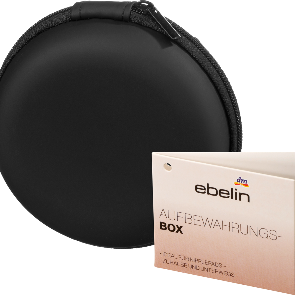 إيبلين صندوق تخزين وسادات الحلمة الشفافة ، 1 قطعة