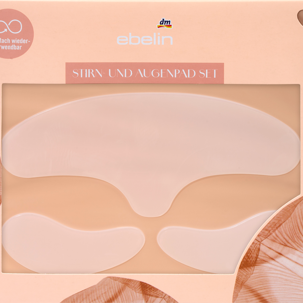 إيبلين وسادات الجبهة والعين 3 قطع Glowingskin ، 3 قطع