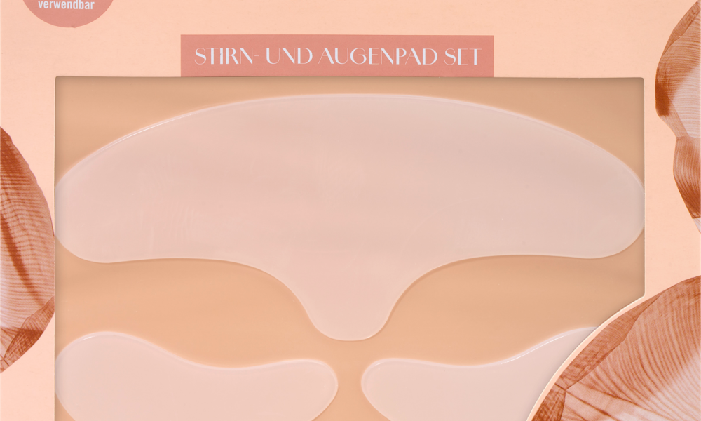 إيبلين وسادات الجبهة والعين 3 قطع Glowingskin ، 3 قطع