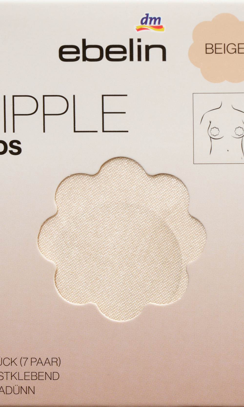 غطاء حلمة إيبلين شفاف ، 14 قطعة