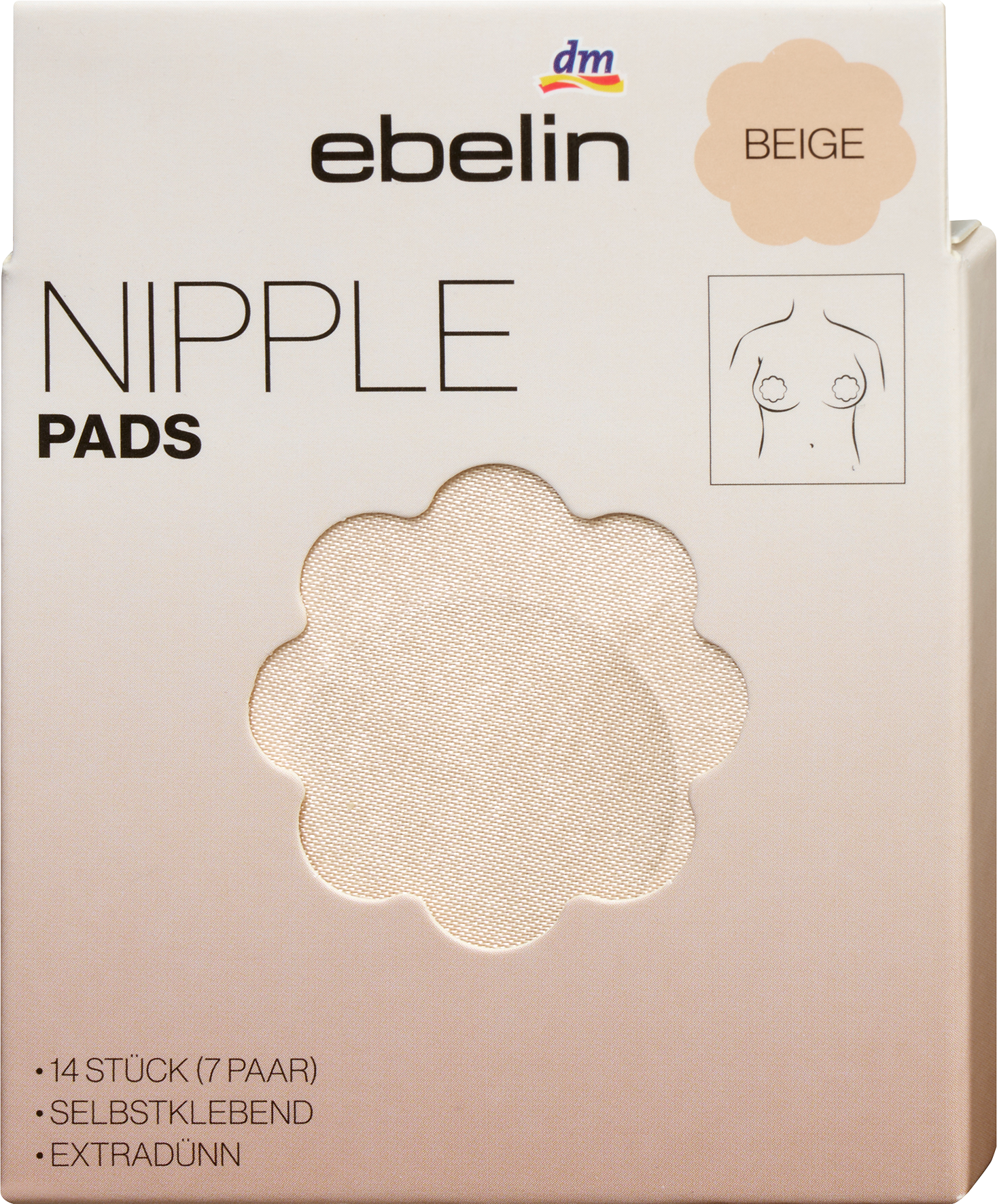 غطاء حلمة إيبلين شفاف ، 14 قطعة