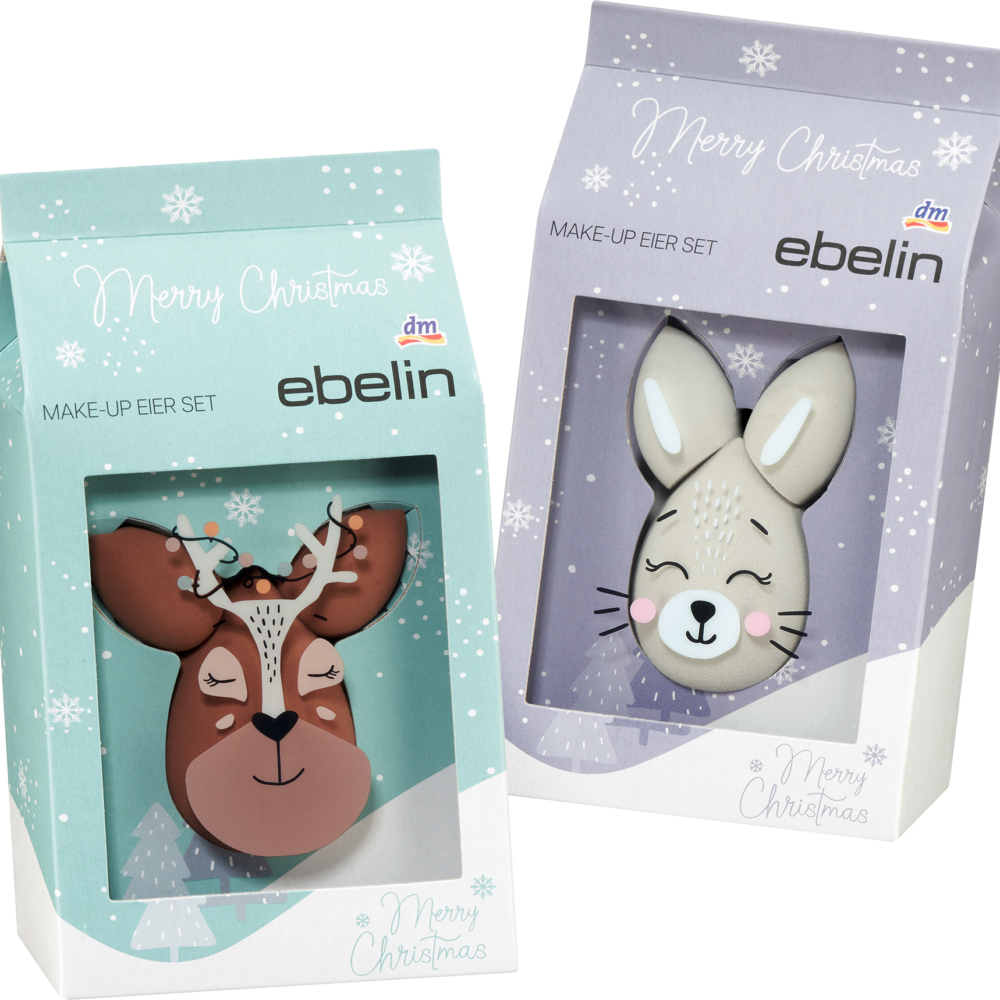 إيبلين طقم هدايا مكياج بيض الغزلان والأرانب 3 قطع، 1 قطعة