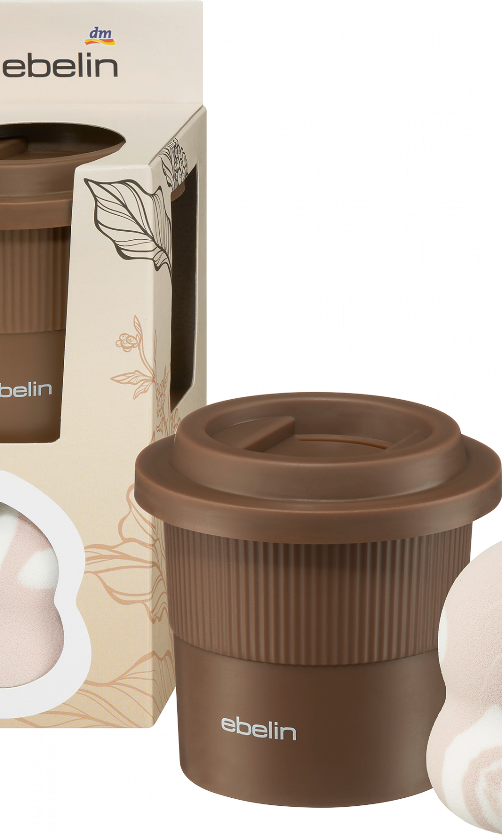 إيبلين بيض مكياج مع حامل ليوم قهوة مذهل 2 قطعة، 1 قطعة