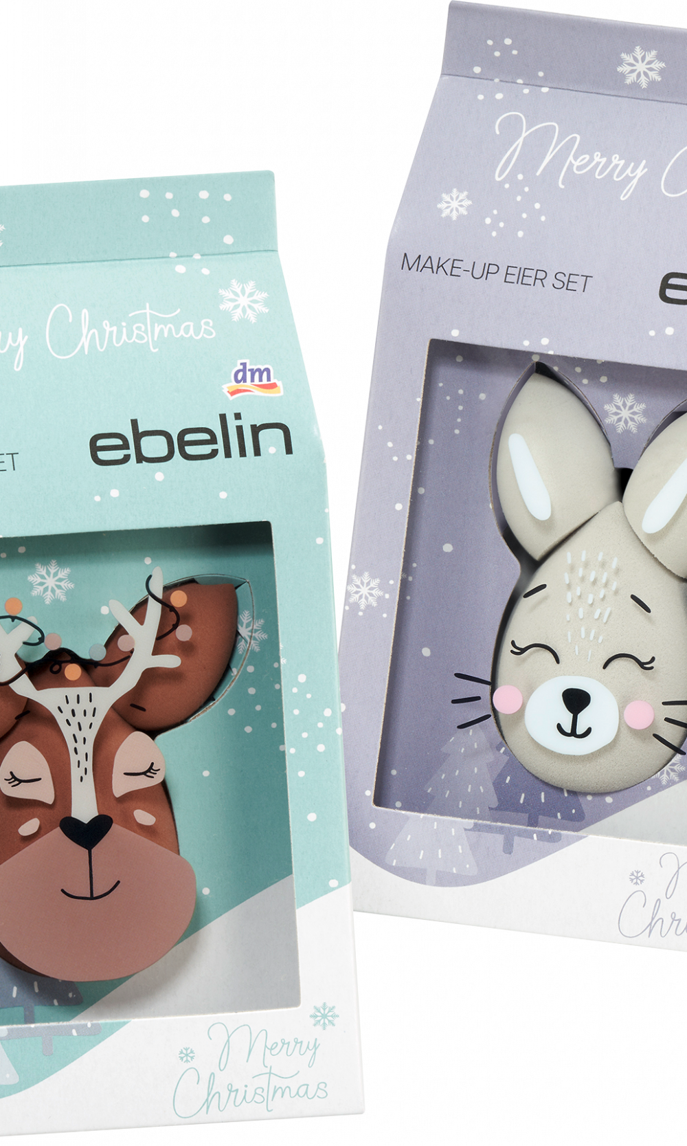 إيبلين طقم هدايا مكياج بيض الغزلان والأرانب 3 قطع، 1 قطعة