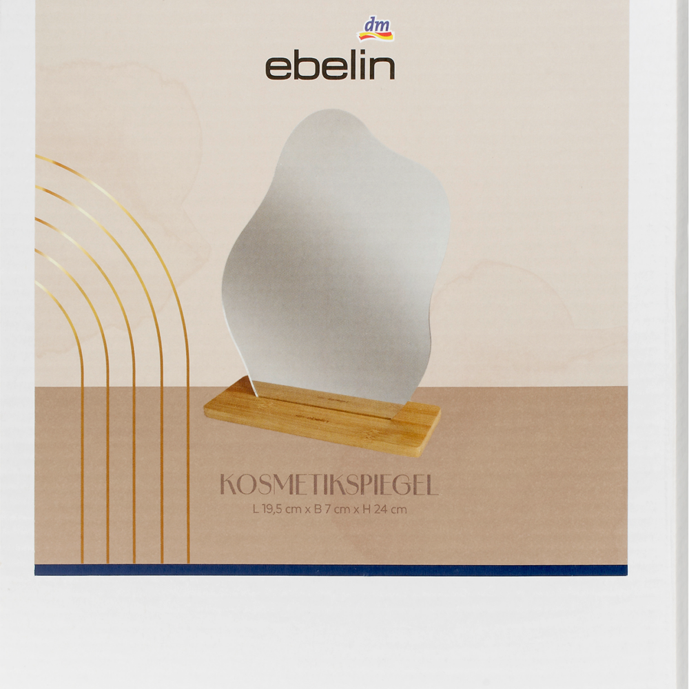 إيبلين مرآة مستحضرات التجميل بيوتي إيف روتين، 1 قطعة