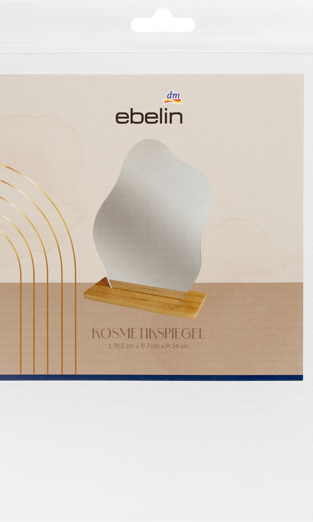 إيبلين مرآة مستحضرات التجميل بيوتي إيف روتين، 1 قطعة