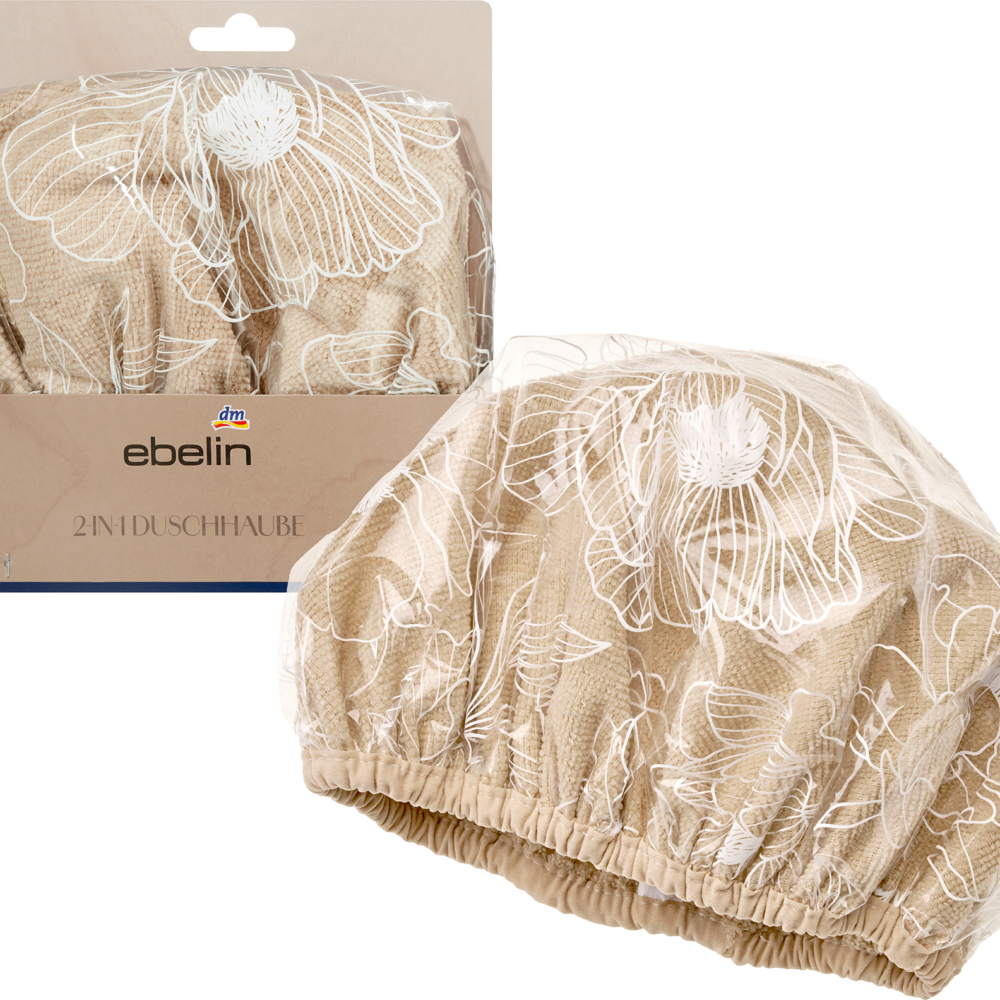 إيبلين قبعة دش 2 في 1 بيوتي إيف روتين، 1 قطعة