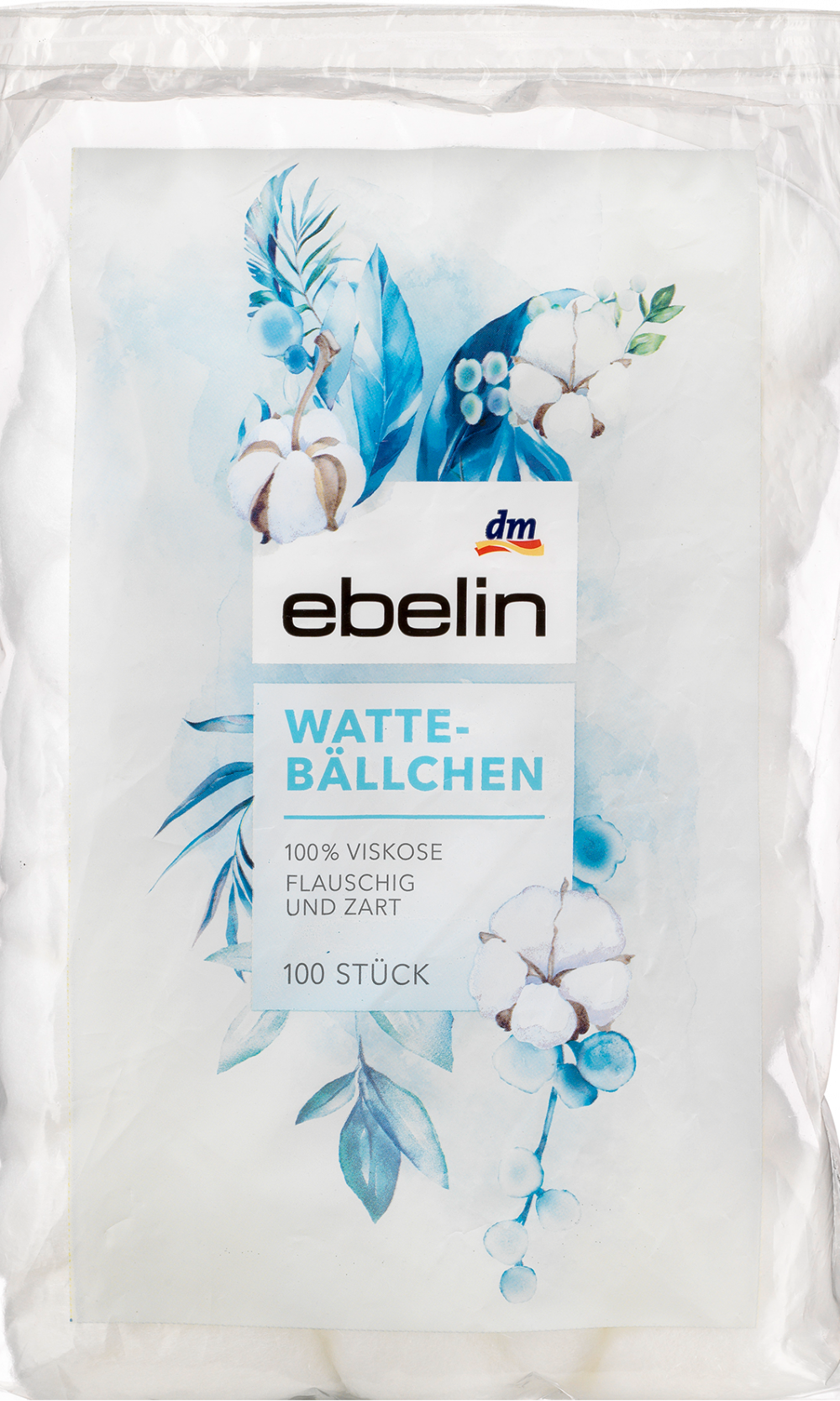 كرات قطن إيبلين ، 100 قطعة