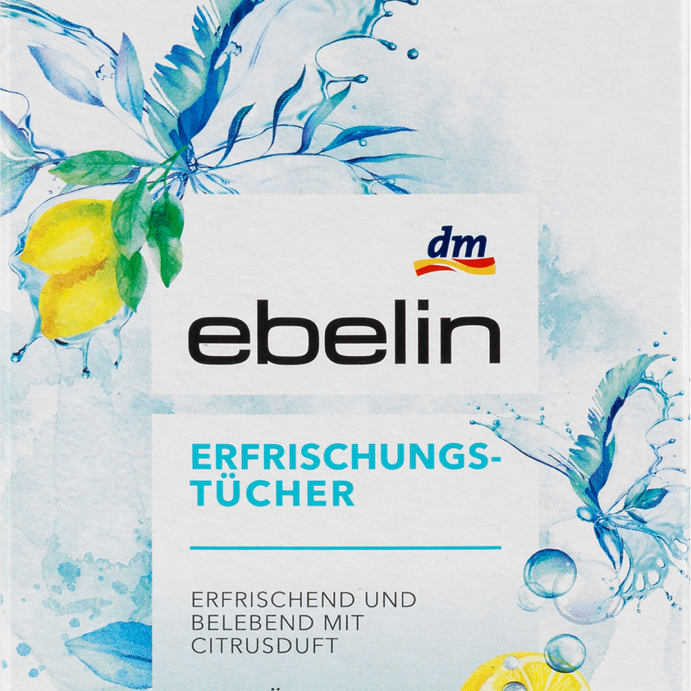 إيبلين مناديل منعشة برائحة الحمضيات، 10 قطع