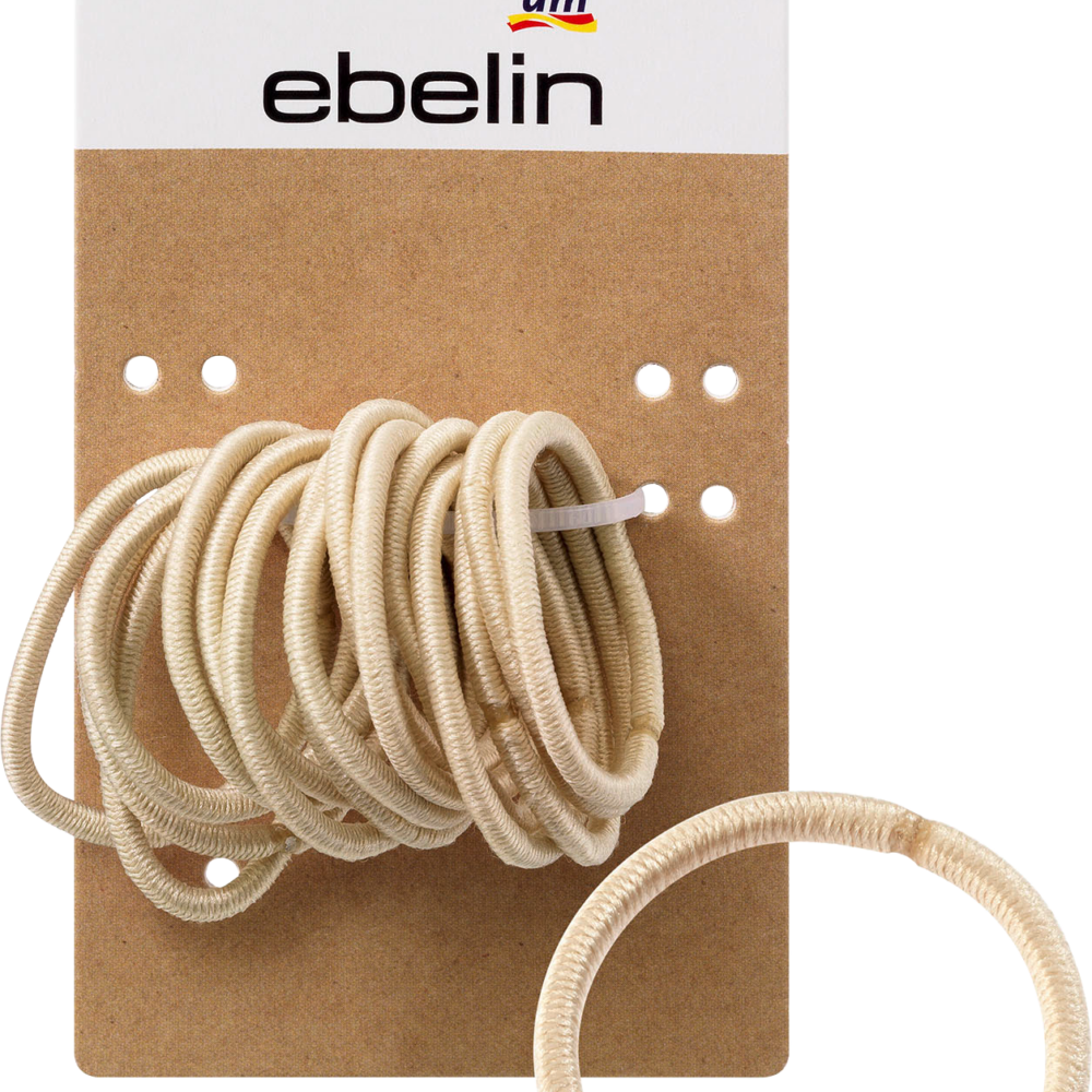 ايبلين أربطة شعر صغيرة/رقيقة أشقر، 15 قطعة