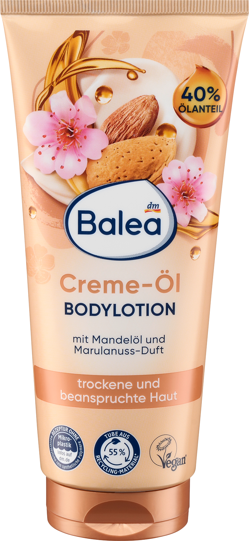 باليا لوشن الجسم كريم وزيت اللوز، 200 مل