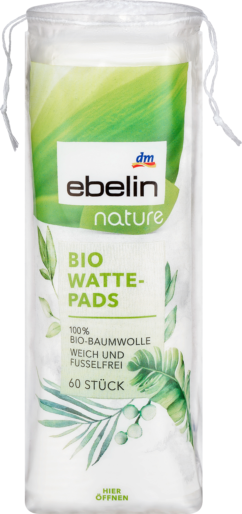 فوط قطن إيبلين عضوية معتمدة من GOTS، 60 قطعة