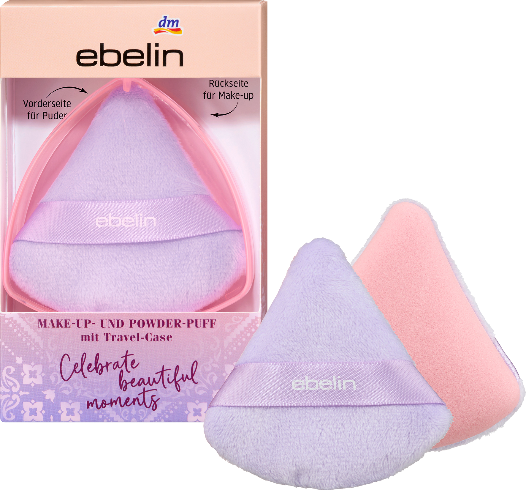 إيبلين بودرة مكياج بنفخ مع حافظة احتفال بجمال مومن تي إس ، 1 قطعة