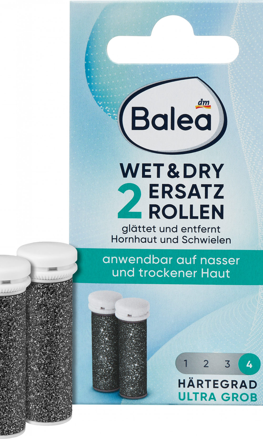 باليا مزيل الكالس البديل (المستوى 4) خشن للغاية، 2 قطعة