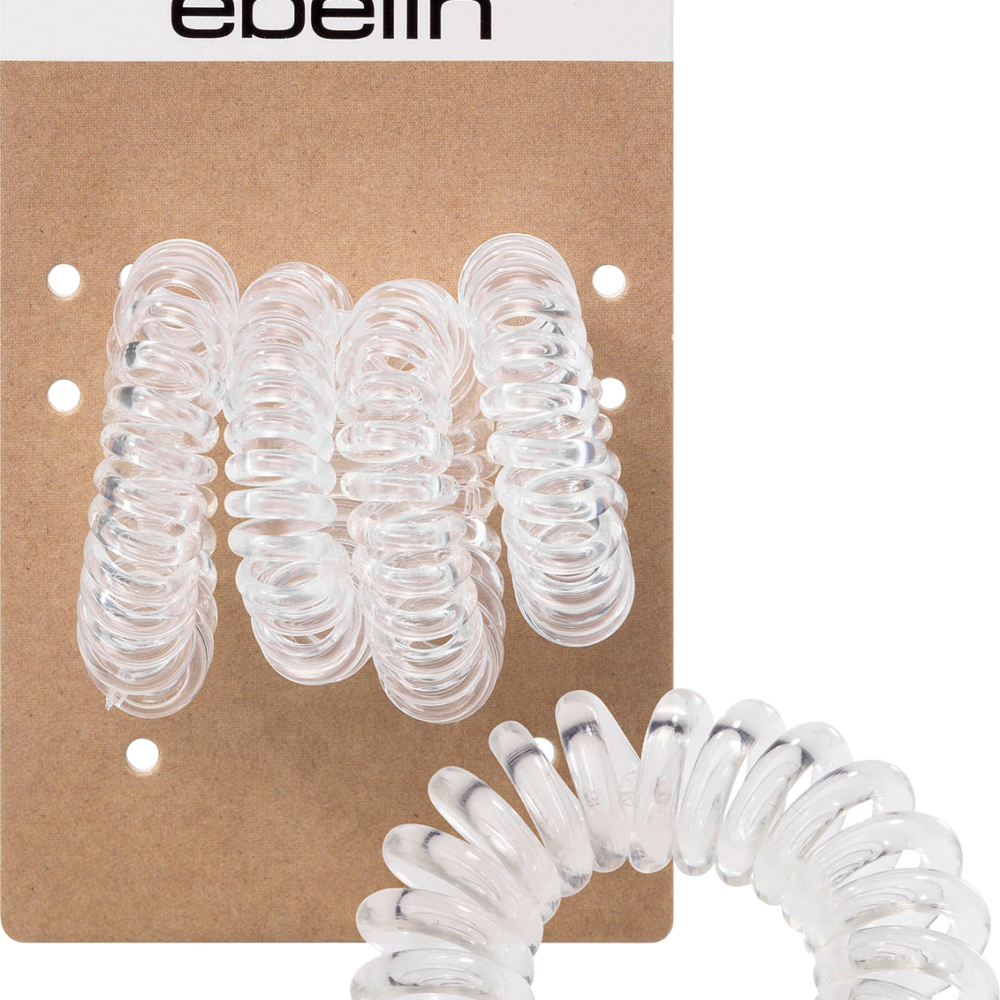 إيبلين أربطة شعر حلزونية، 4 قطع