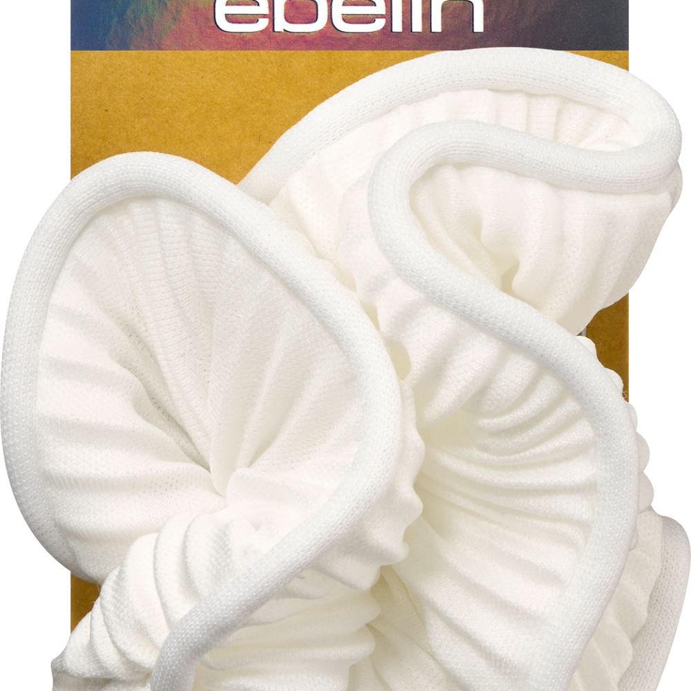 إبلين سكرانشي ستائر مطوية، أبيض، 1 قطعة