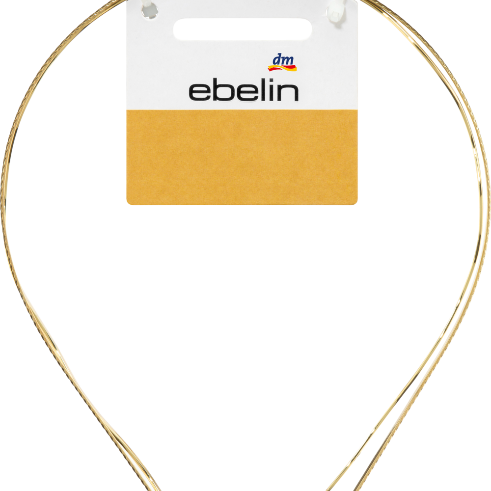 Ebelin عقال ذهبي المظهر ، 2 قطعة