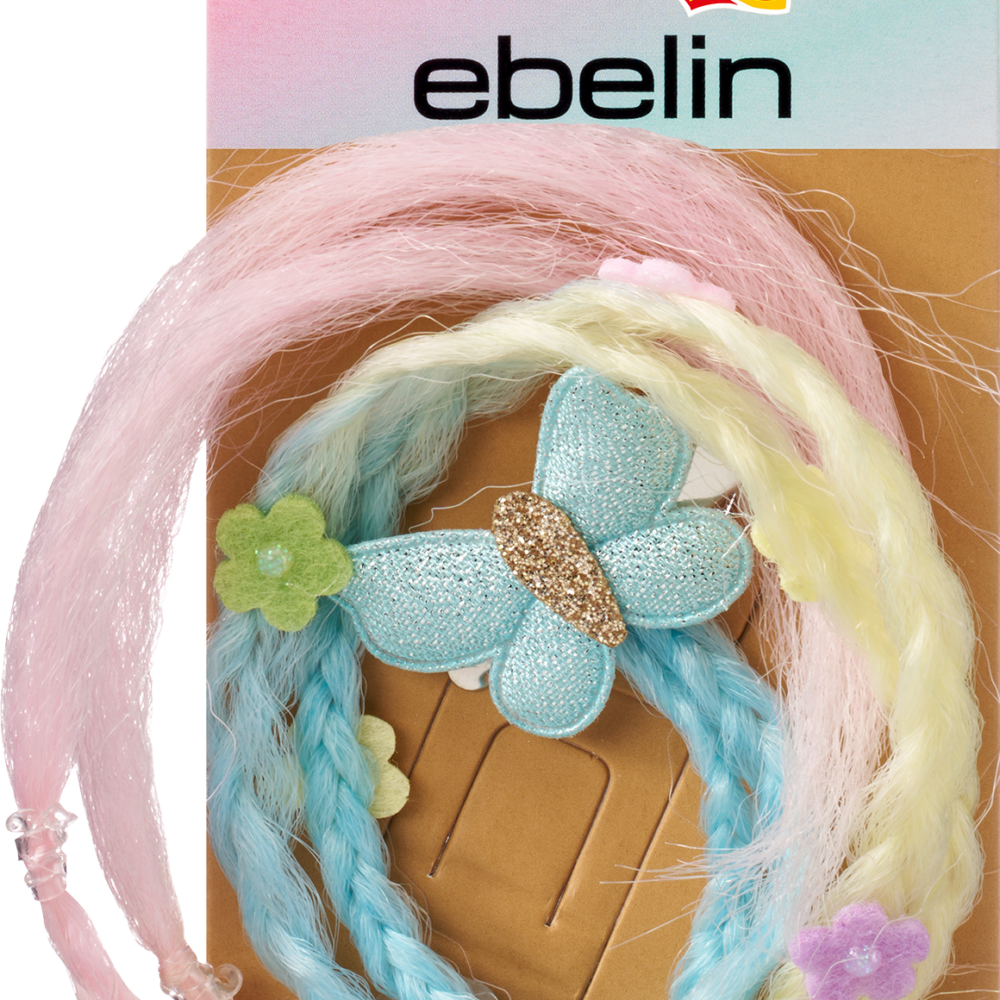 إبلين خصلة شعر مع فراشة, 1 قطعة